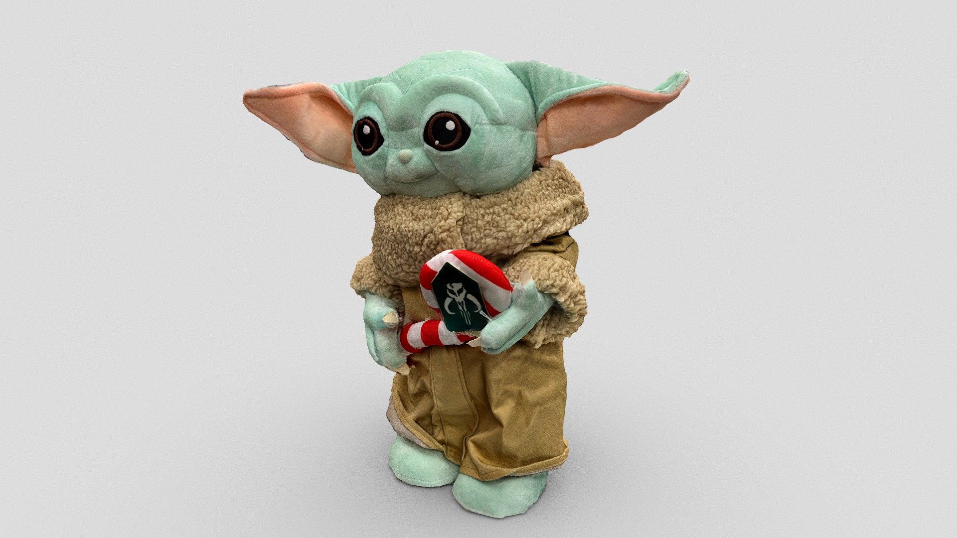 Day 284: "Christmas Baby Yoda" plush toy
