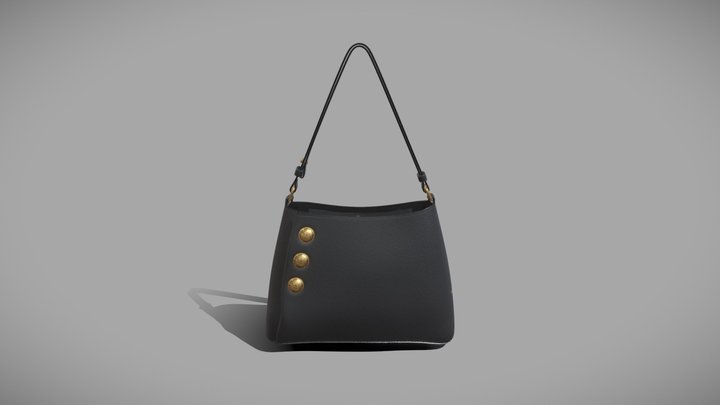 Balmain Bag 3D Model
