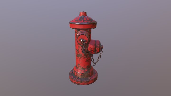 Fire Hydrant 3D Model