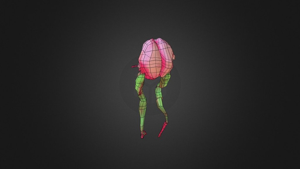 2 leggd spider burd