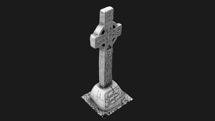 Castledermot High Cross (South) 3D Model