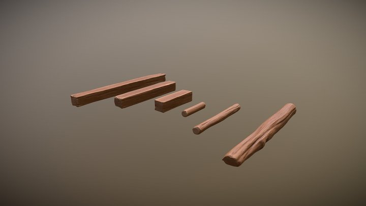 Wood Kit 3D Model