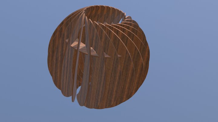 Plam Nut 3D Model