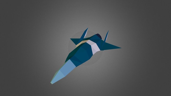 "Falke" Light Interceptor 3D Model