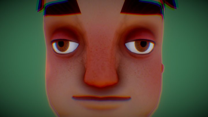 Aaron Piterson | Hello Neighbor 3D Model