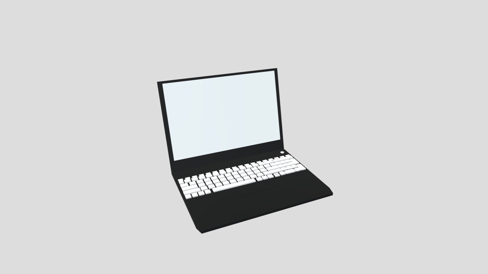 ноутбук с подстветкой - Download Free 3D model by starnovskayalera ...