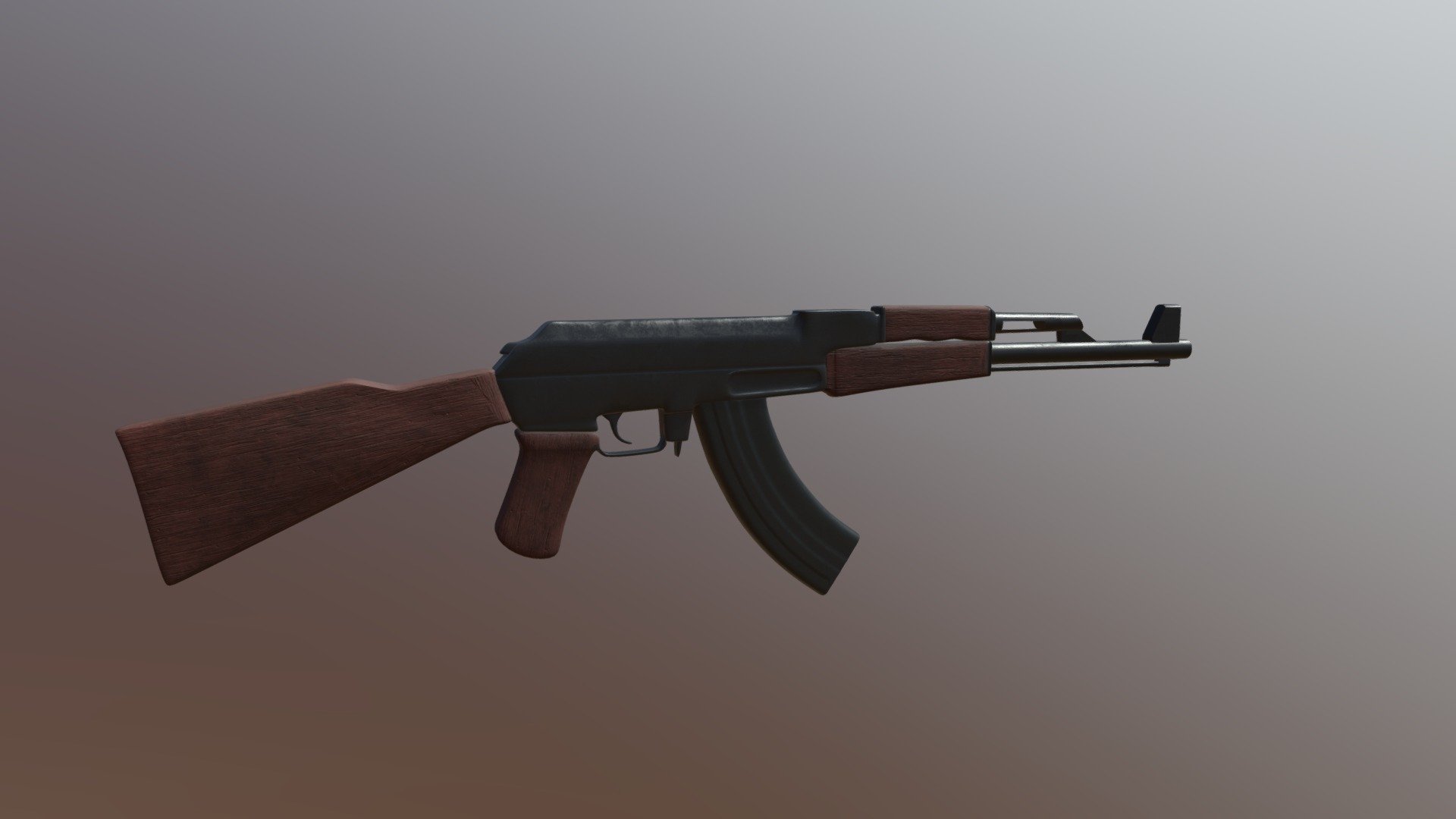 Ak 47 - Download Free 3D model by Noah (@Noahouou) [51c3bb3] - Sketchfab