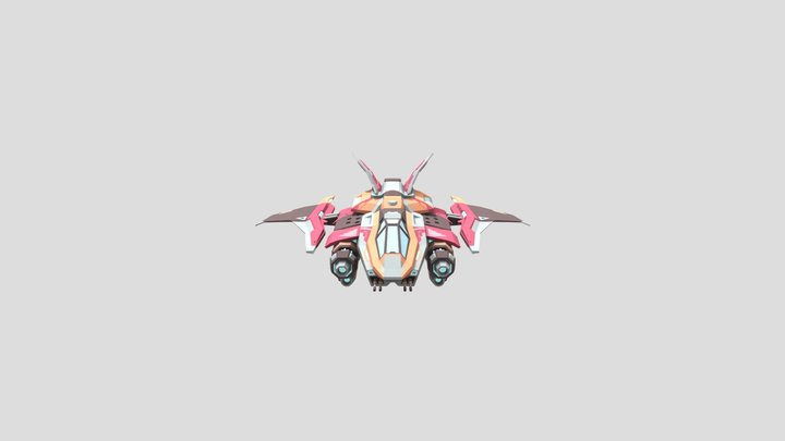 Spaceship Fighter 03 3D Model