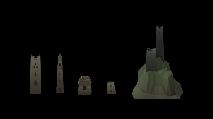 Tower Complexes 3D Model