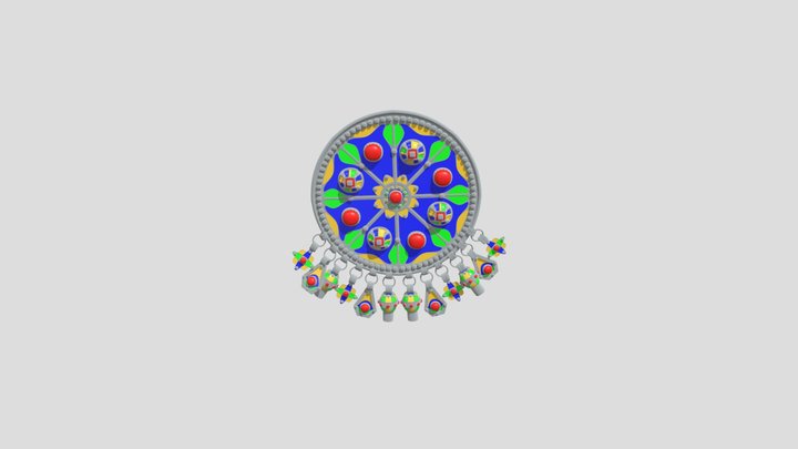 Berber Jewellery 3D Model