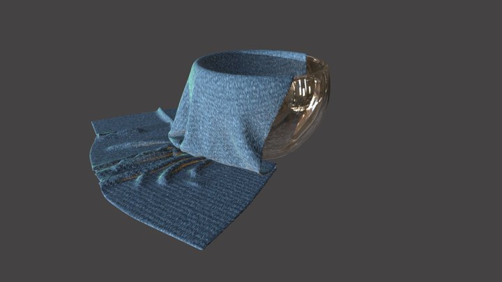 Glass & Cloth 3D Model