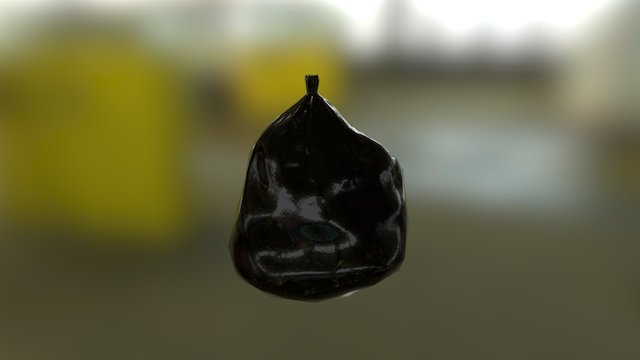 Trash Bag Single 3D Model