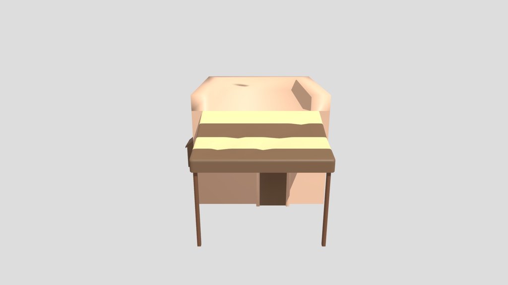Stylised Low Poly Building