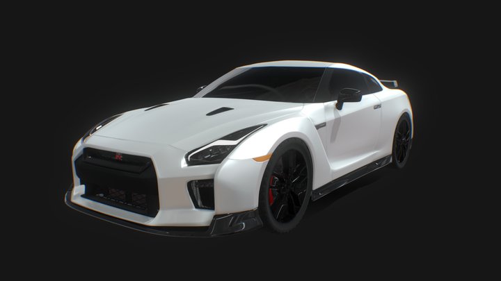 Nissan GTR R35 3D Model