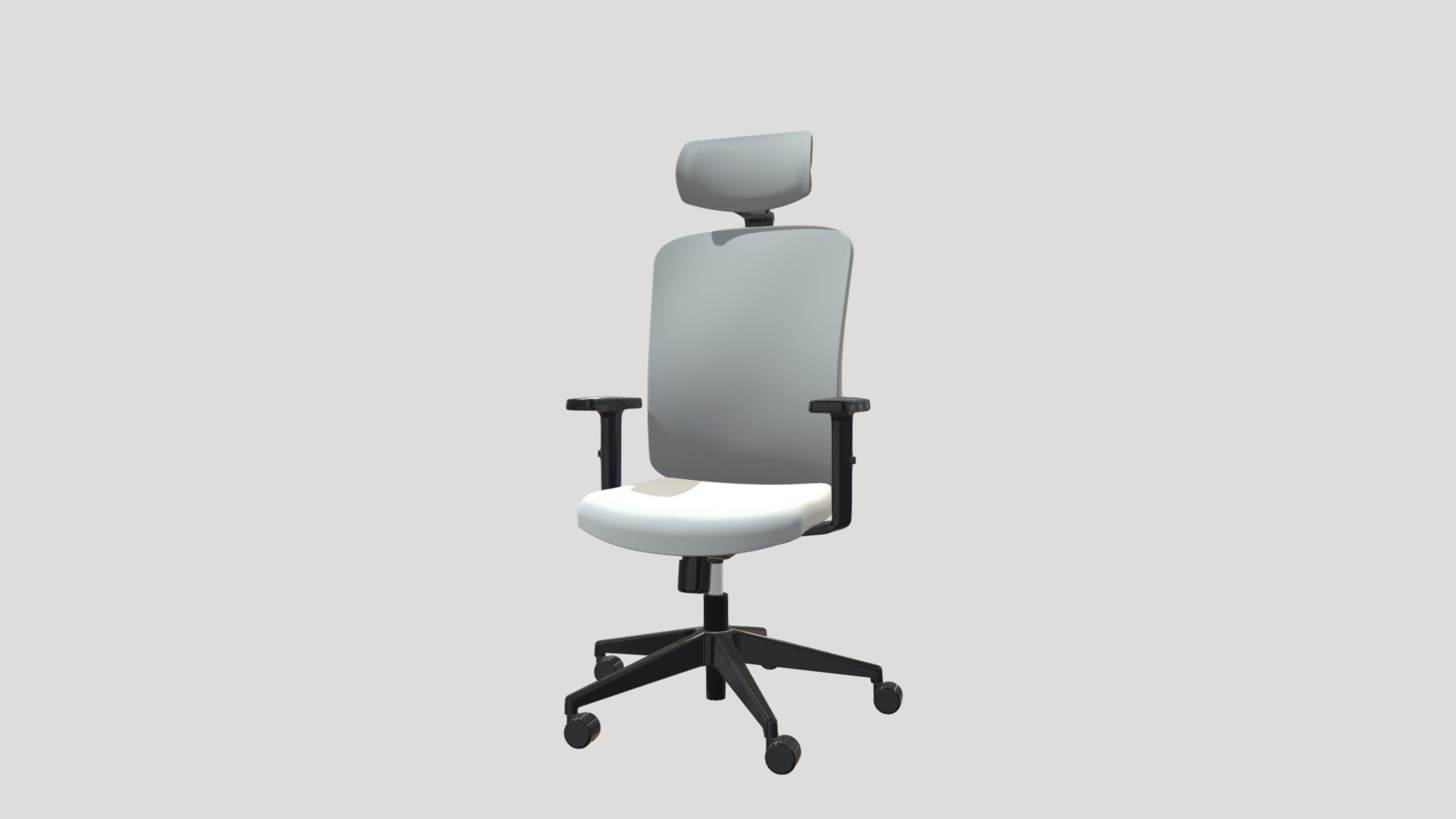 Silla ONDA con brazos regulables y cabezal