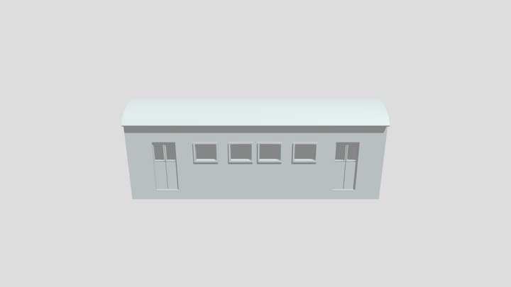 Vagão(pronto) 3D Model