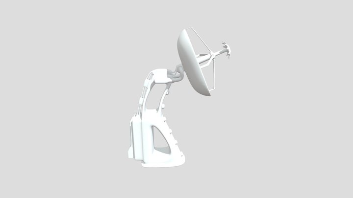 Satellite Dish 3D Model