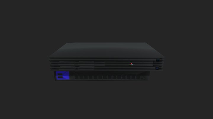 Playstation 2 3D Model