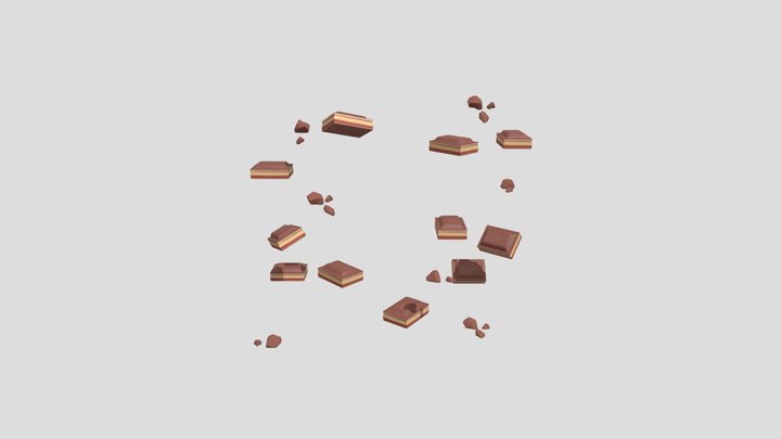 Plitky S Natchinkoi Kuski Shoko2 3D Model