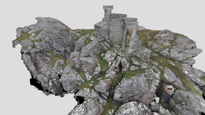 HERMITS CASTLE, ACHMELVICH 3D Model