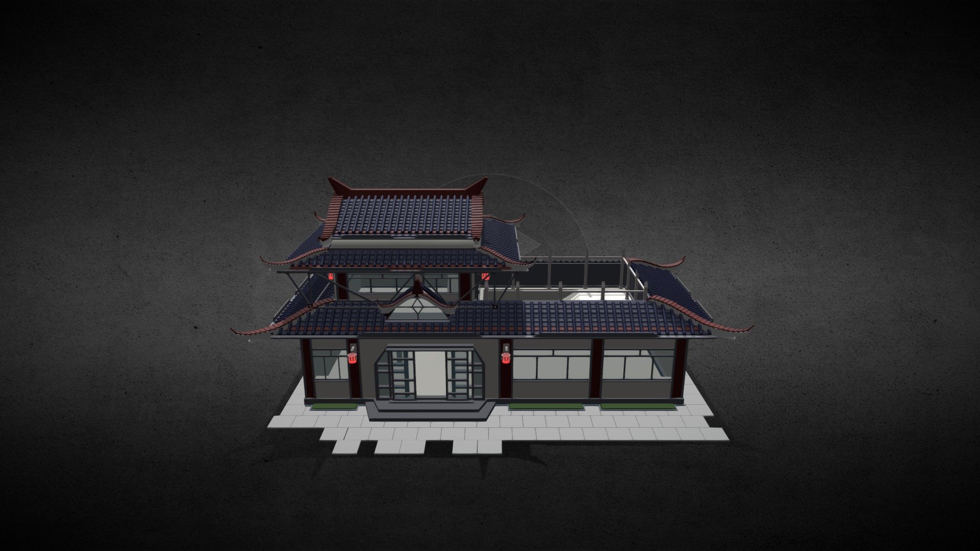 BIG HOUSE in CHINA STYLE