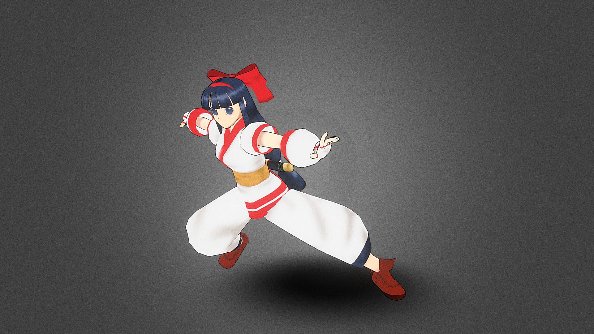 Nakoruru/ナコルル - 3D model by みそ太郎 (@nama_140) [51d00c5]