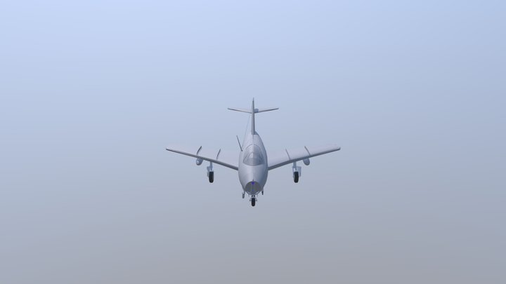 Mikoyan-Gurevich MiG-15 3D Model