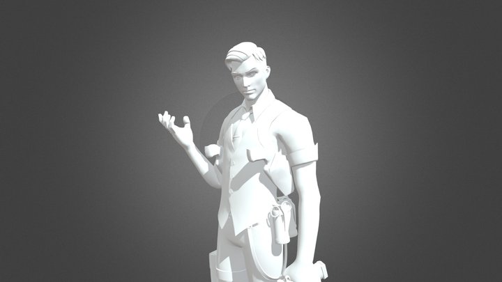 Midas STL Version | Fortnite 100 Tier S12 Skin – Modello 3D gratuito STL