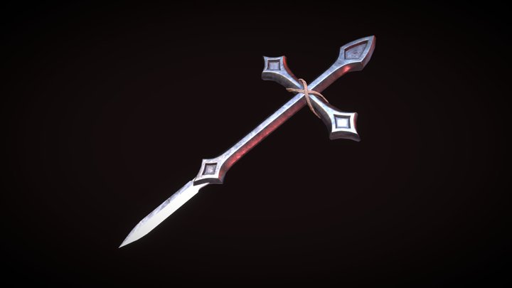 Cross for Vampire Hunter kit 3D Model