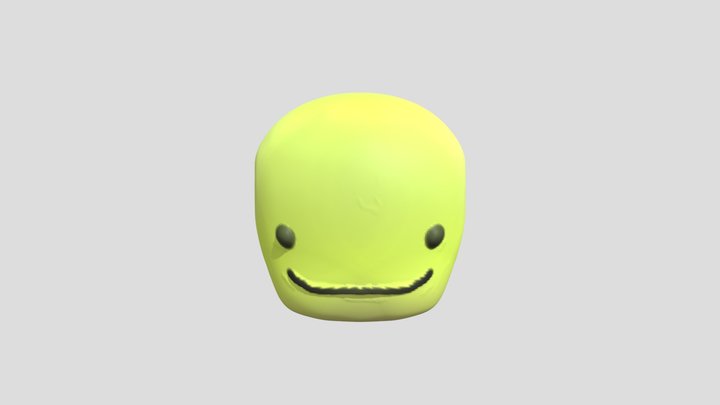 Roblox Noob Head 3D Model