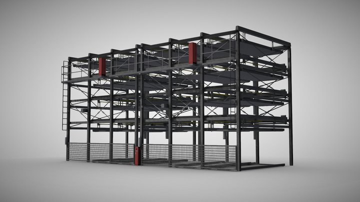 multistoryparking5GB 3D Model