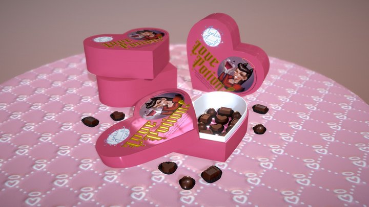 Love Potion 3D Model
