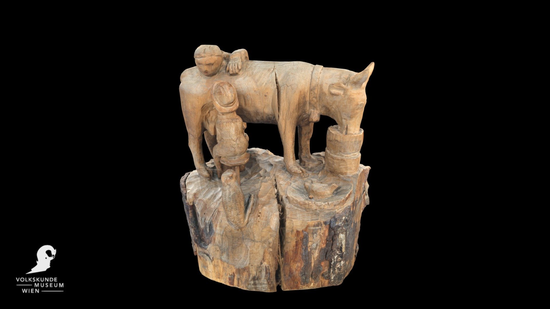 Melkszene ÖMV 42.500 — Sketchfab embed 3D viewer