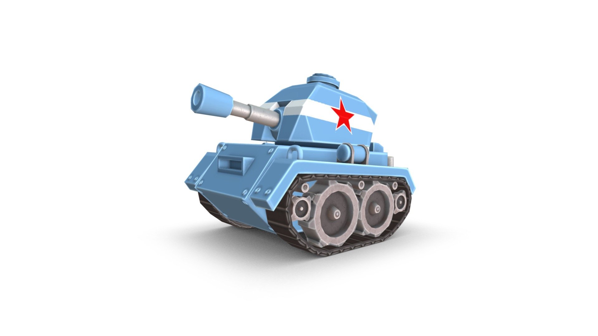 Tiny Tank - Buy Royalty Free 3D model by nickknacks (@nickknacks) [51d592e]