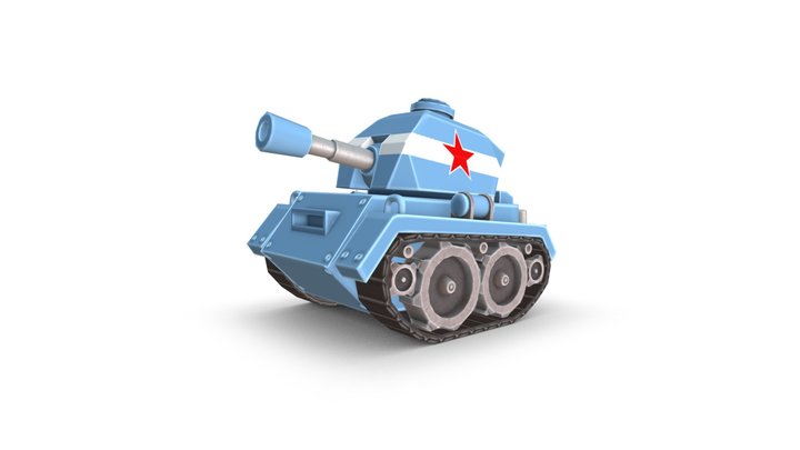 Tiny Tank 3D Model