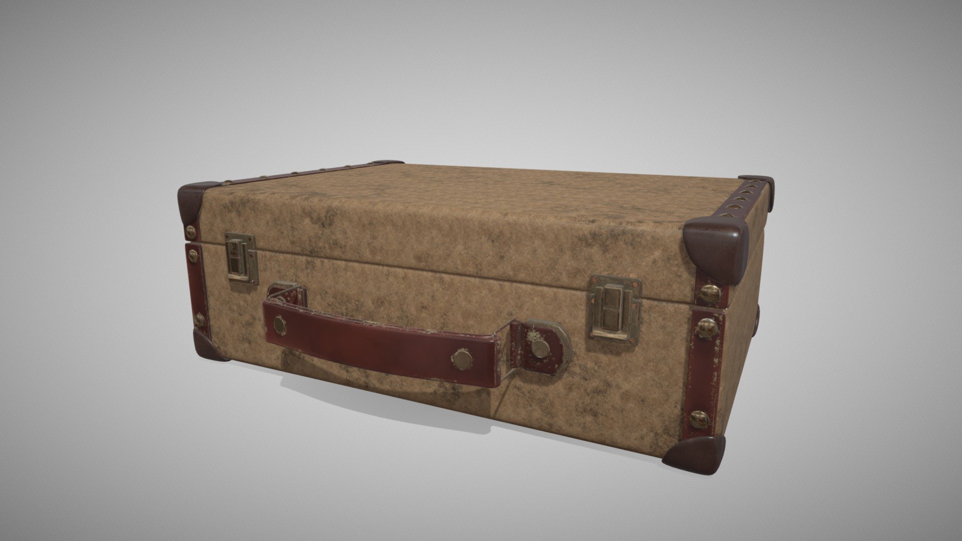 VINTAGE SUITCASE - Buy Royalty Free 3D model by Christian Artfirst ...