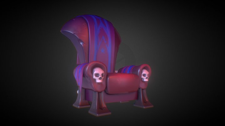 Skull Chair 3D Model