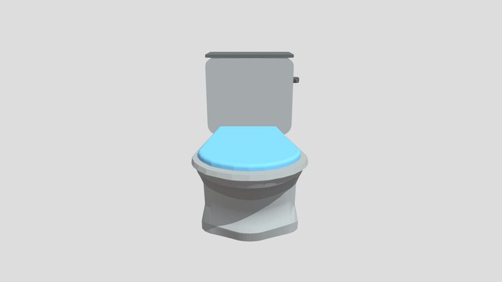 Унитаз 3D Model