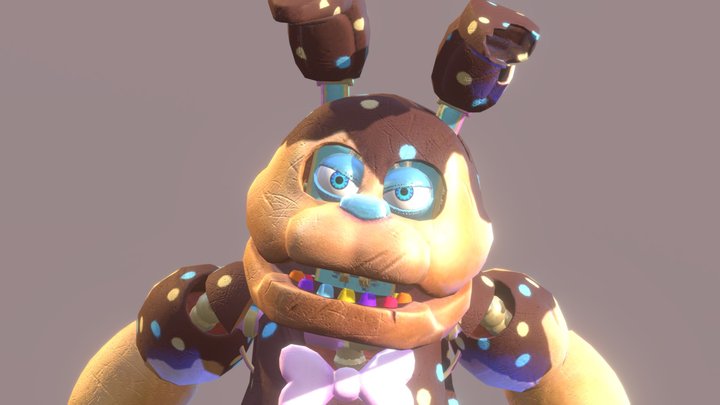 Candy Bonnie | FNaF AR Mod 3D Model