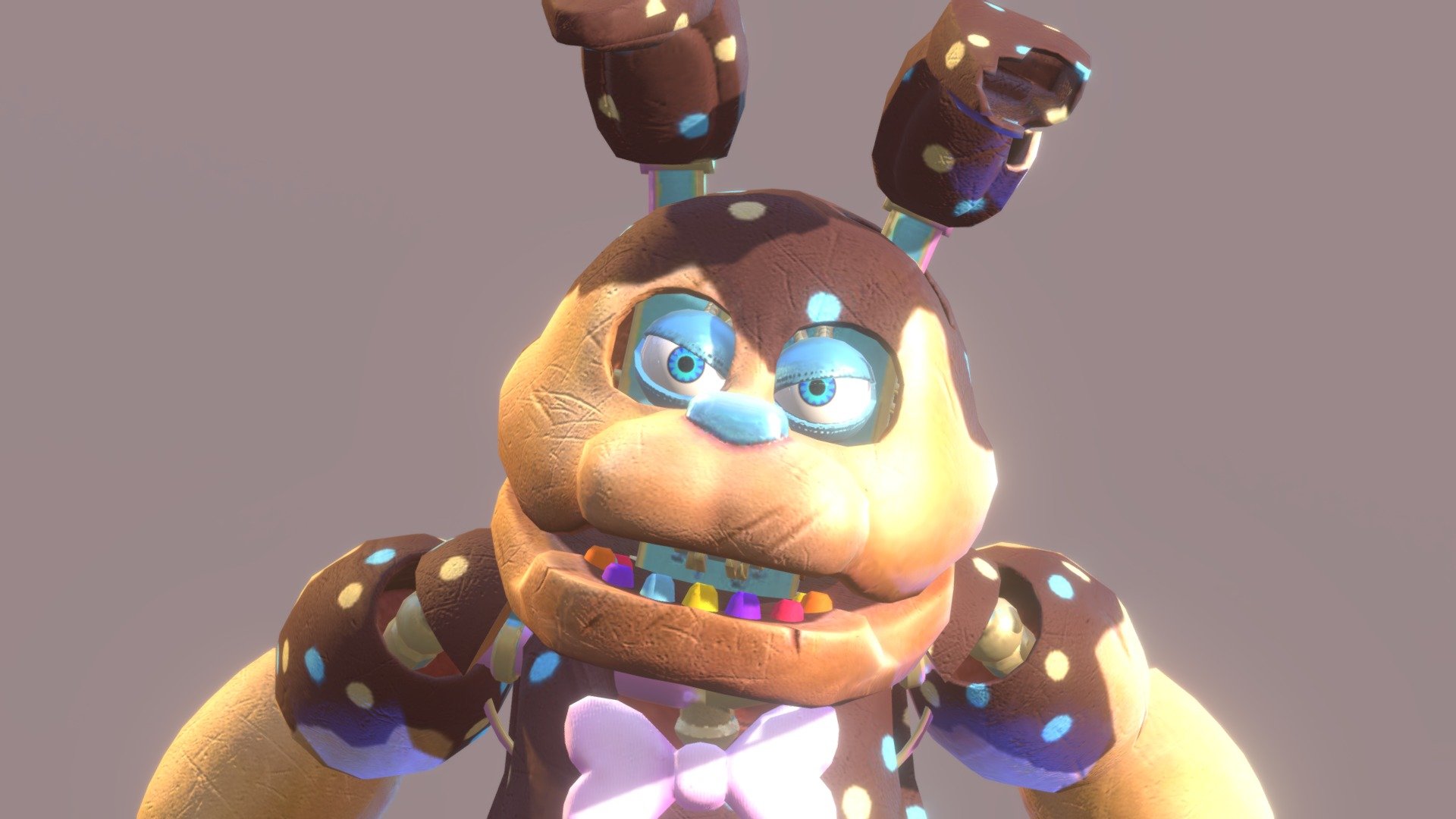 Candy Bonnie  FNaF AR Mod - 3D model by the man (@_coo_) [51d9af6]