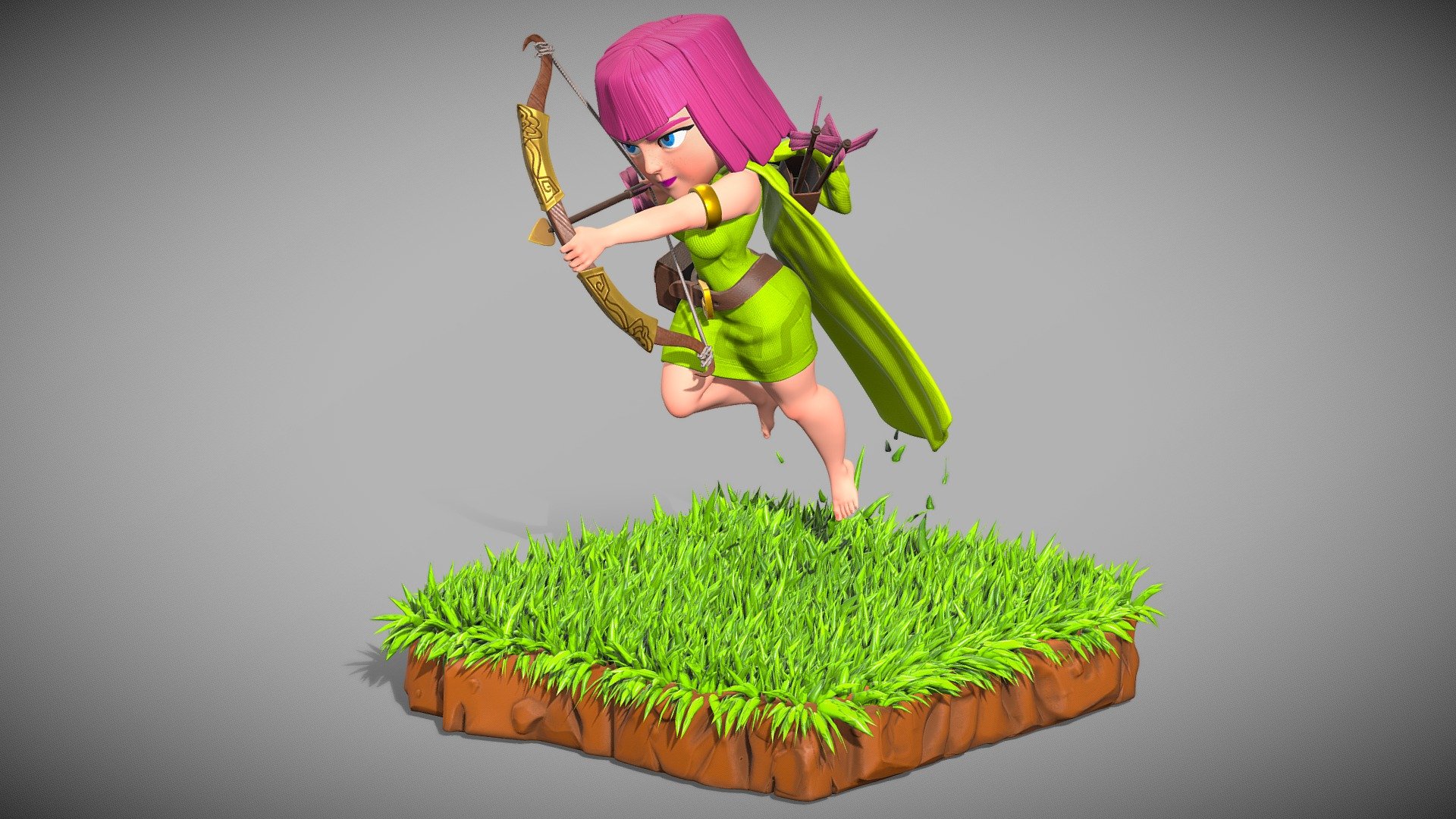 Archer - 3D model by Mr.Reza karamad (@mohammadkn) [51d9b11]