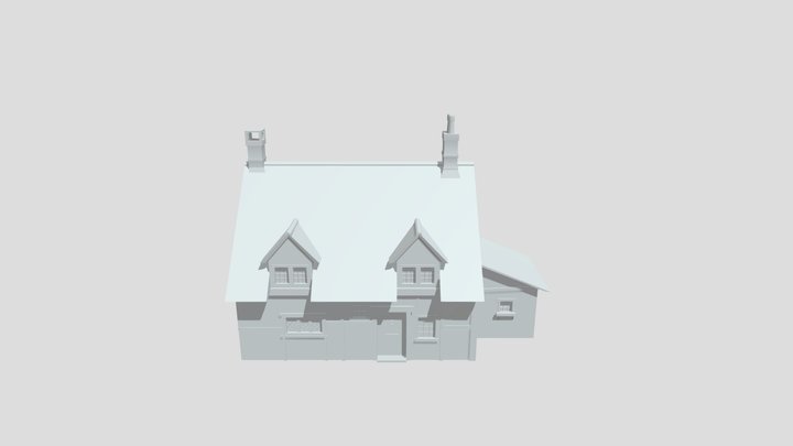 Grandma's House - House Model 3D Model
