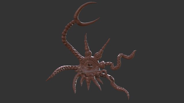 Octo-Starfish-Crab (Oculus Medium) 3D Model