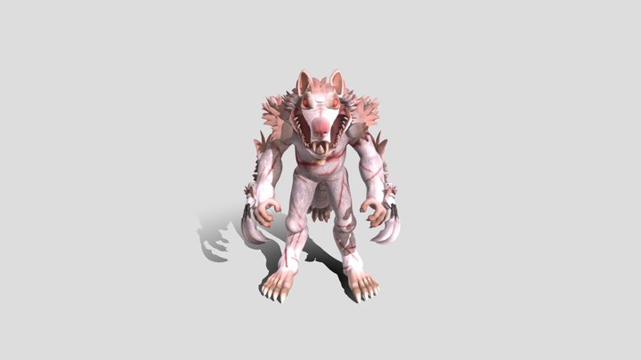 Werewolf 3D Model