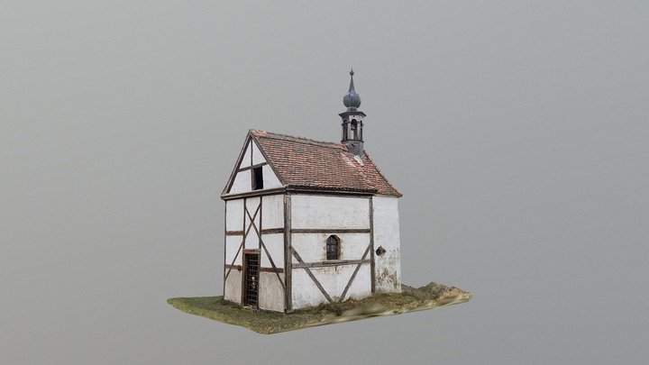 Chapel of Holy Trinity in Zubrnice 3D Model