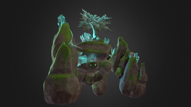 Goliath the earth golem 3D Model