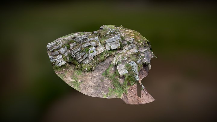 Rocks, Sugar Loaf, Monmouthshire, UK – Free 3D Model STL