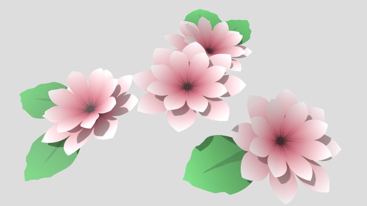 Flower v1 3D Model