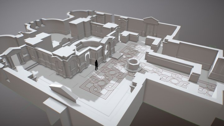 Small Church 3D Model