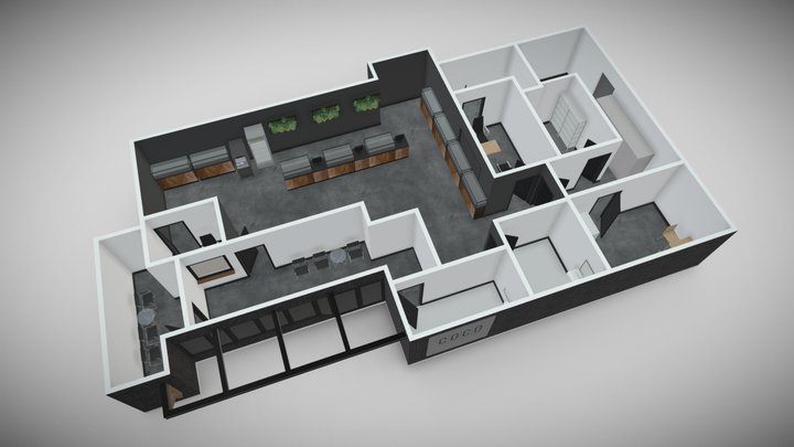 Chillicothe Cannabis Dispensary 3D Model